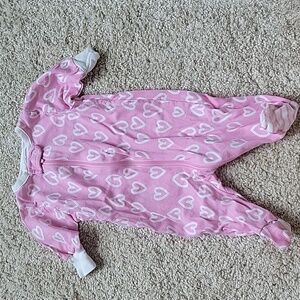 Girl’s Newborn Zip-up Sleeper